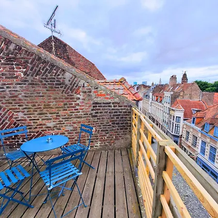 Loft In Old With Lovely Terrace Lille